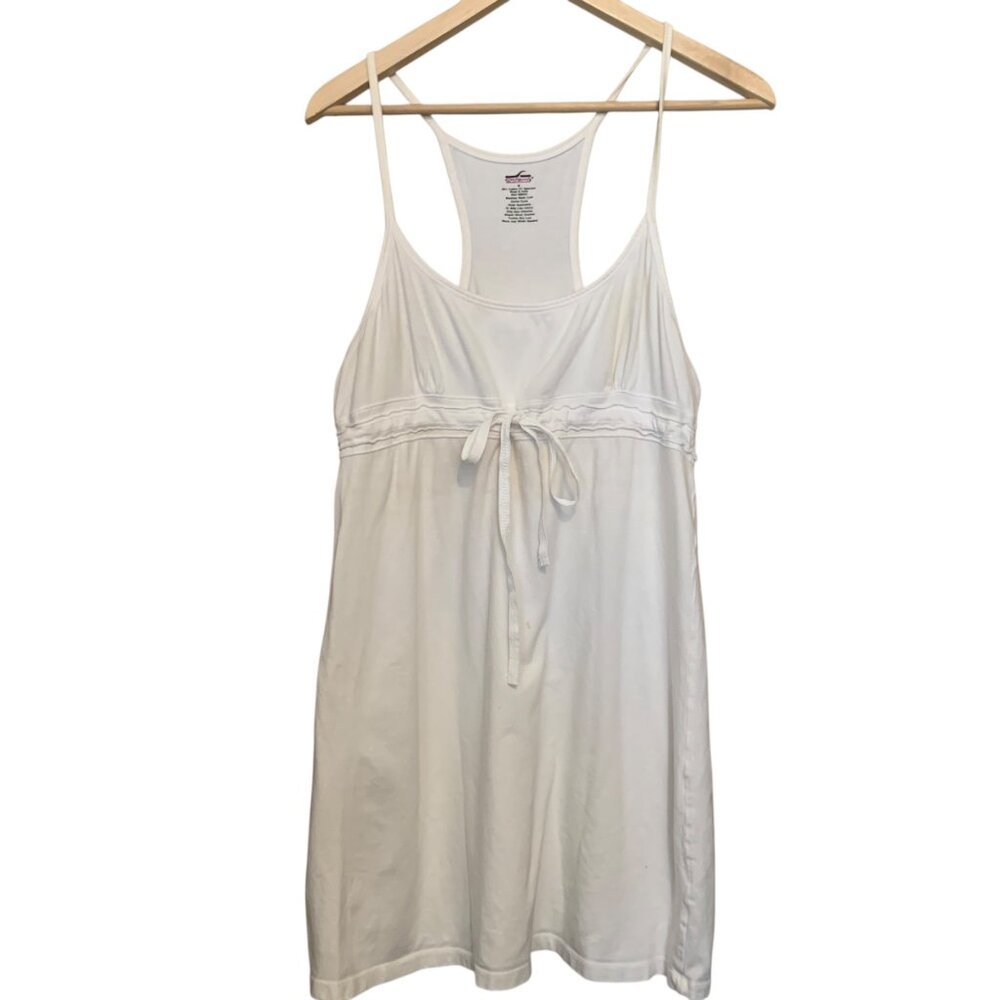 VTG 3rd Coast Dress Babydoll Razorback White Sz LG Fairy Skater-Girl Streetwear - Picture 2 of 16
